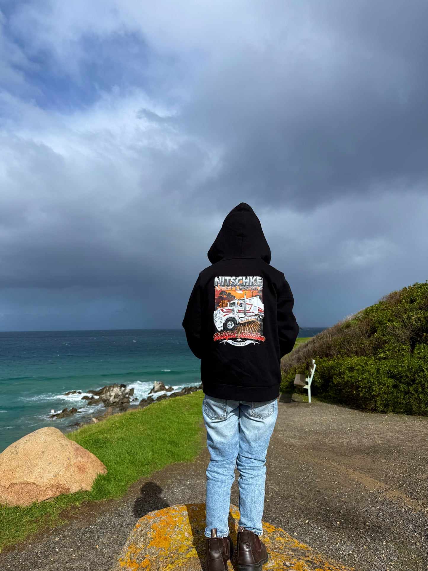 Truckin' Hoodie - Stockfeed Addiction