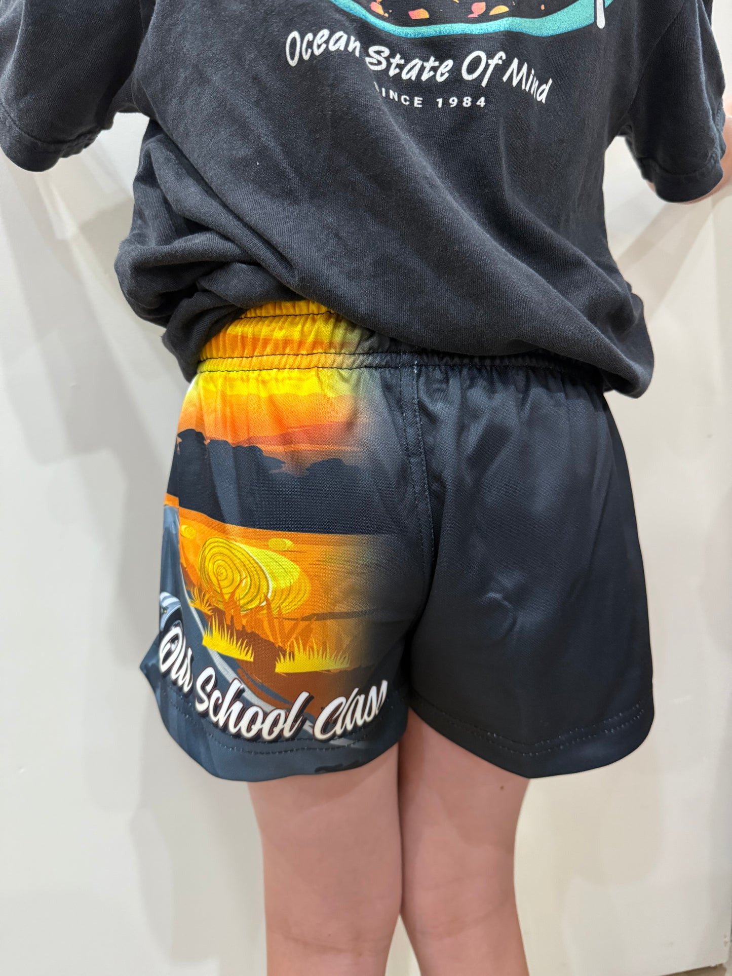 Old school Class (K104B) Footy Shorts