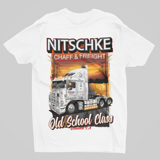 WHITE OLD SCHOOL CLASS T-SHIRT PRE-ORDER