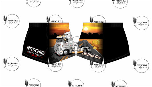 Old School Class Footy Shorts PRE-ORDER