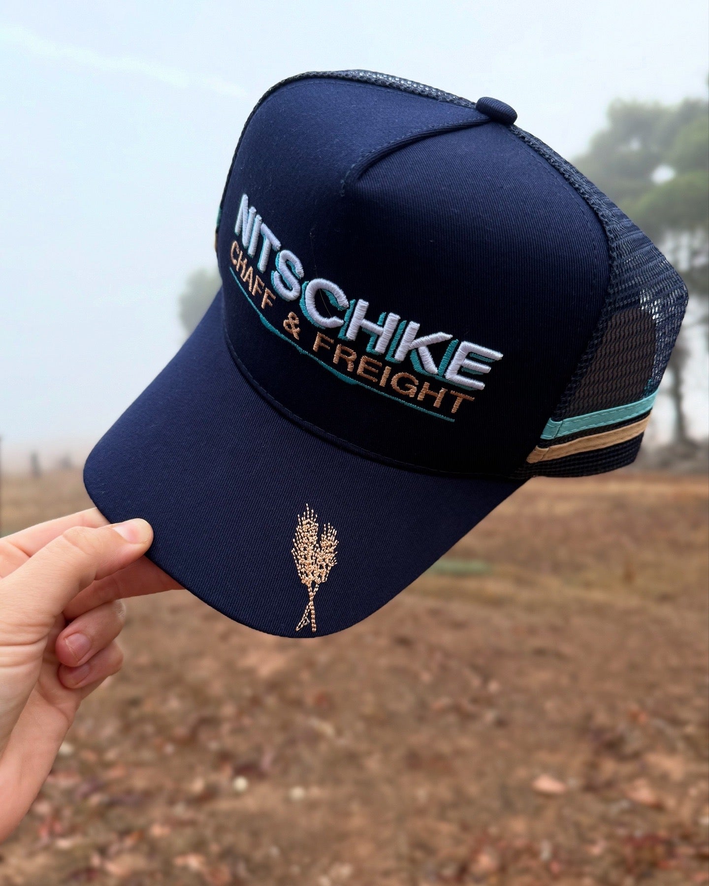 Blue Collar Trucker Cap